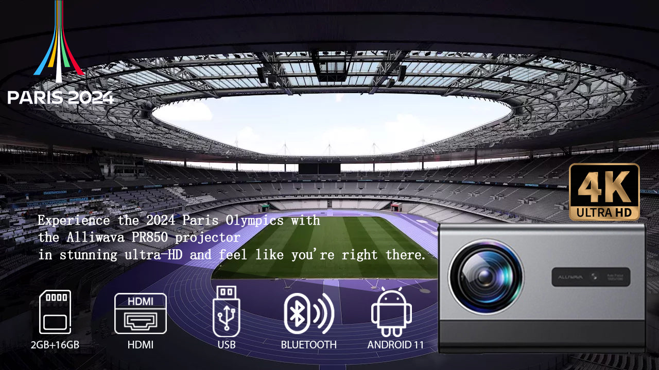 Want to watch the 2024 Paris Olympics live with a projector at home