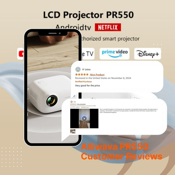 Alliwava PR550 Projector-Real Customer Feedback